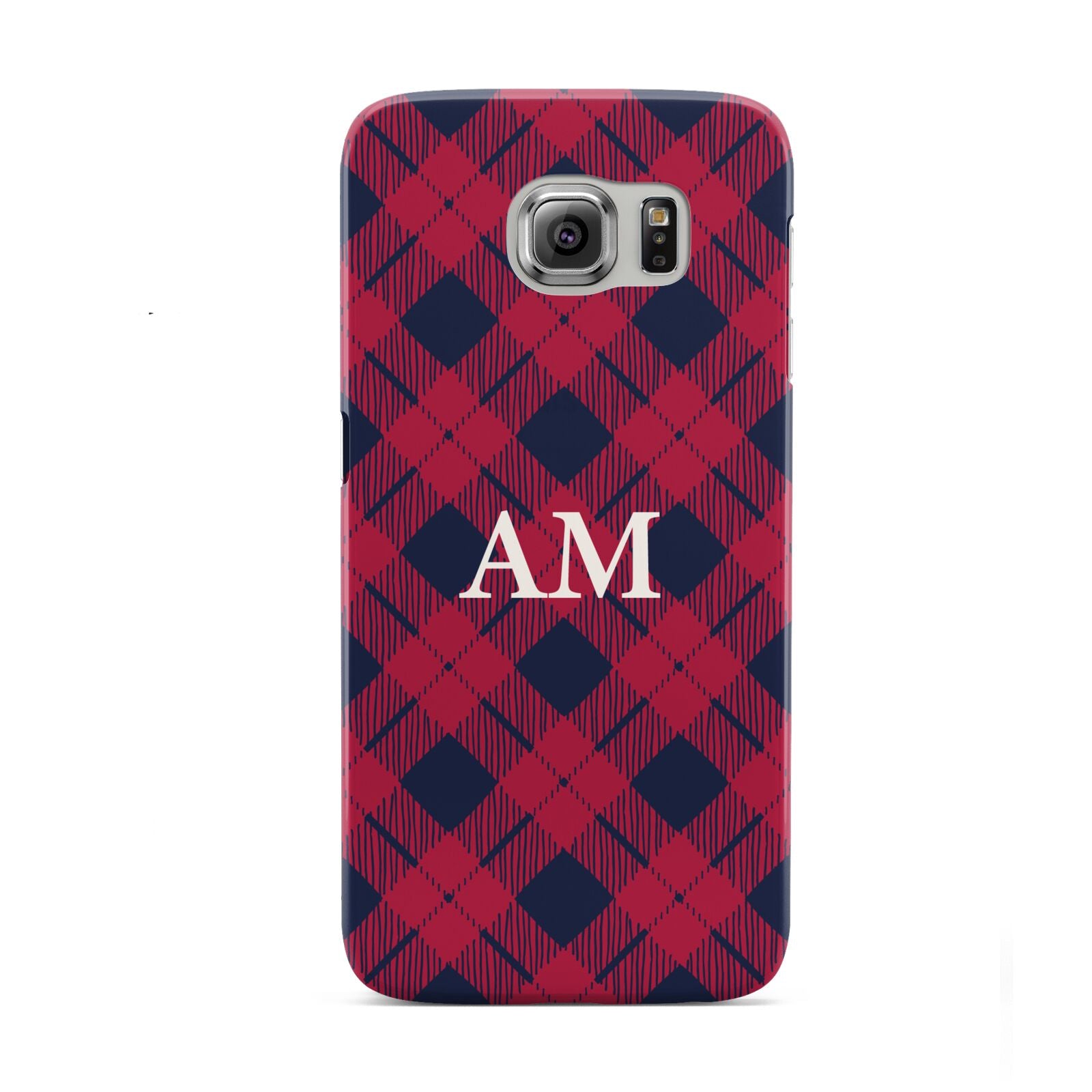 Personalised Tartan Samsung Galaxy S6 Case