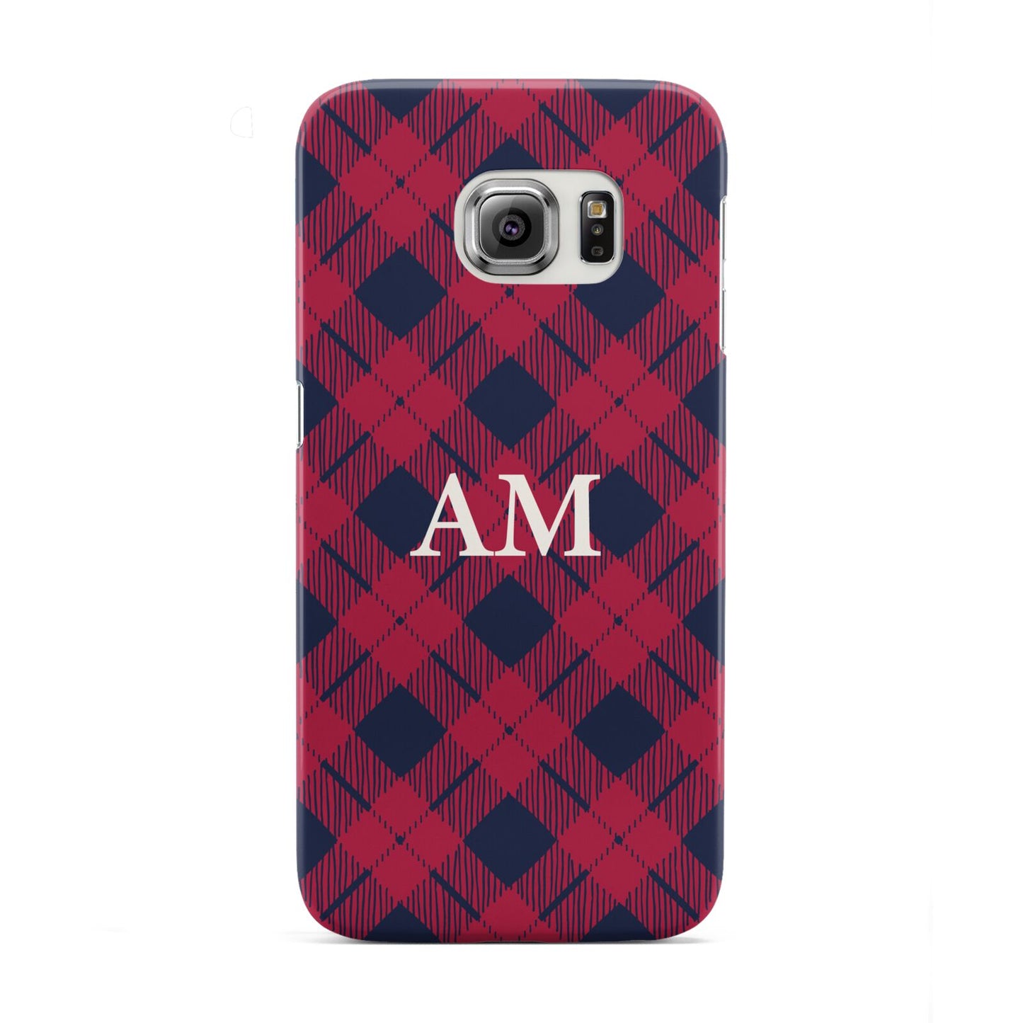 Personalised Tartan Samsung Galaxy S6 Edge Case