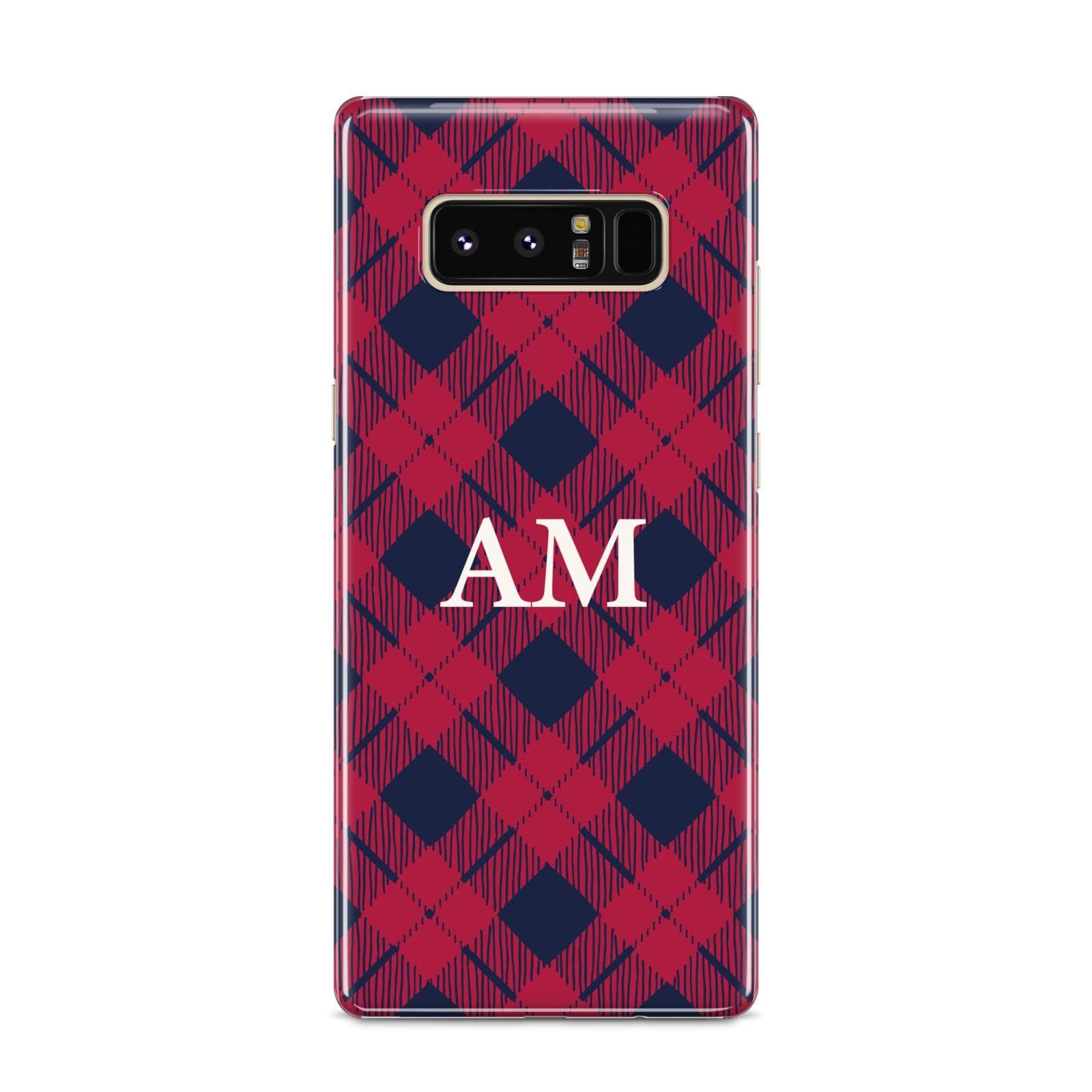 Personalised Tartan Samsung Galaxy S8 Case