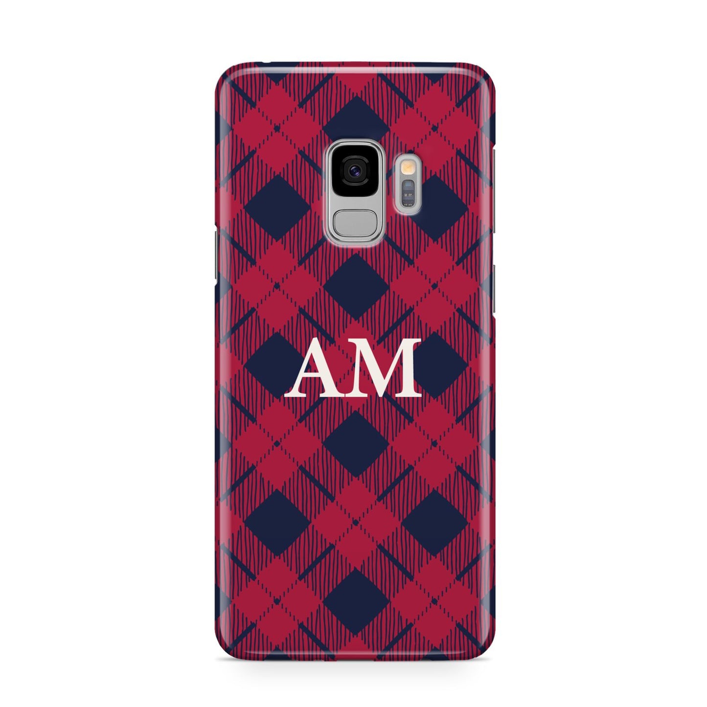 Personalised Tartan Samsung Galaxy S9 Case