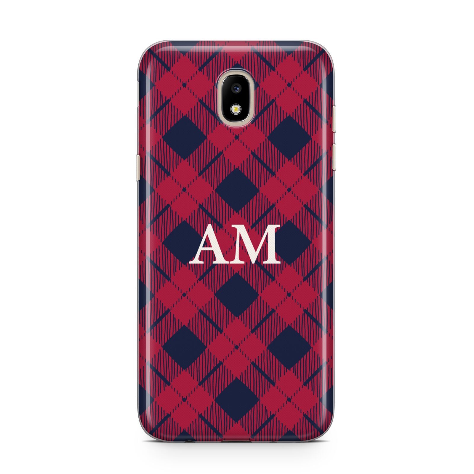 Personalised Tartan Samsung J5 2017 Case