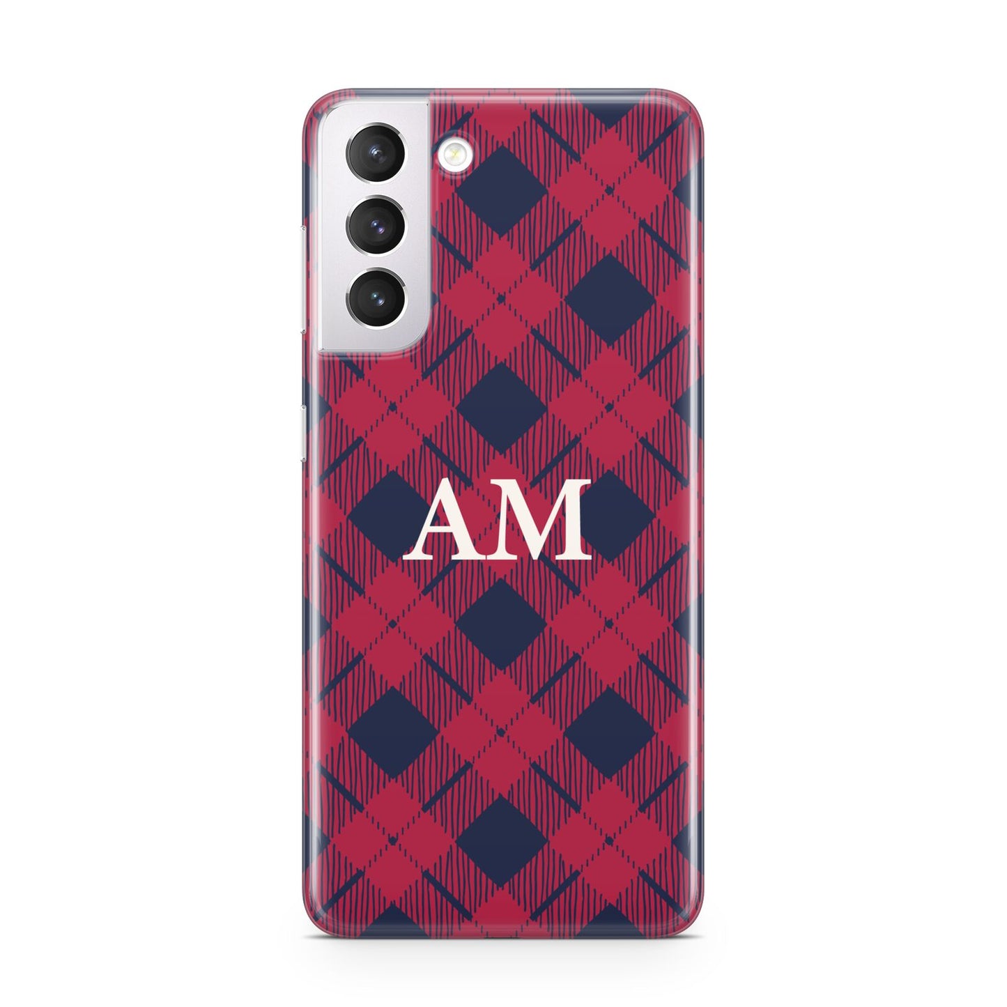 Personalised Tartan Samsung S21 Case