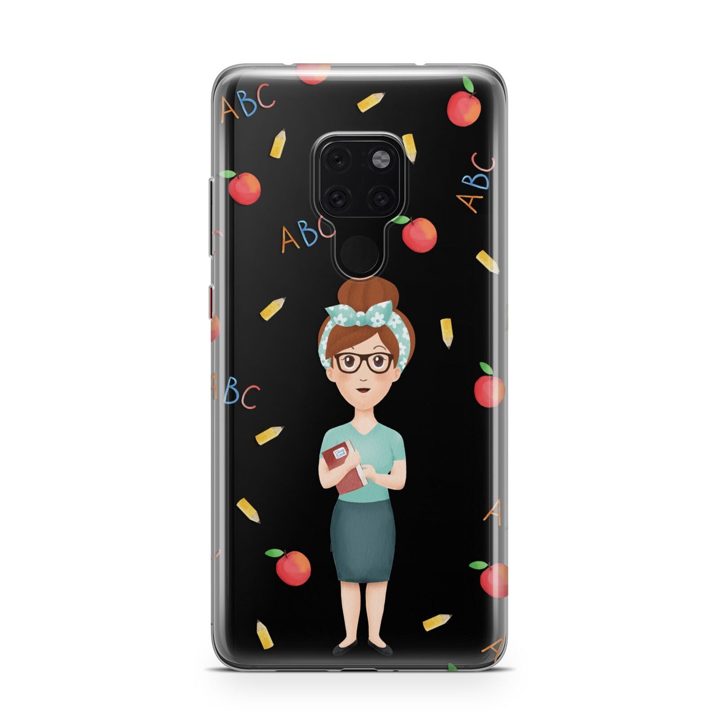 Personalised Teacher Cartoon Huawei Mate 20 Phone Case