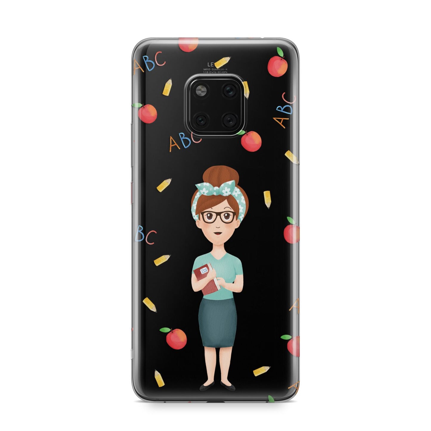 Personalised Teacher Cartoon Huawei Mate 20 Pro Phone Case