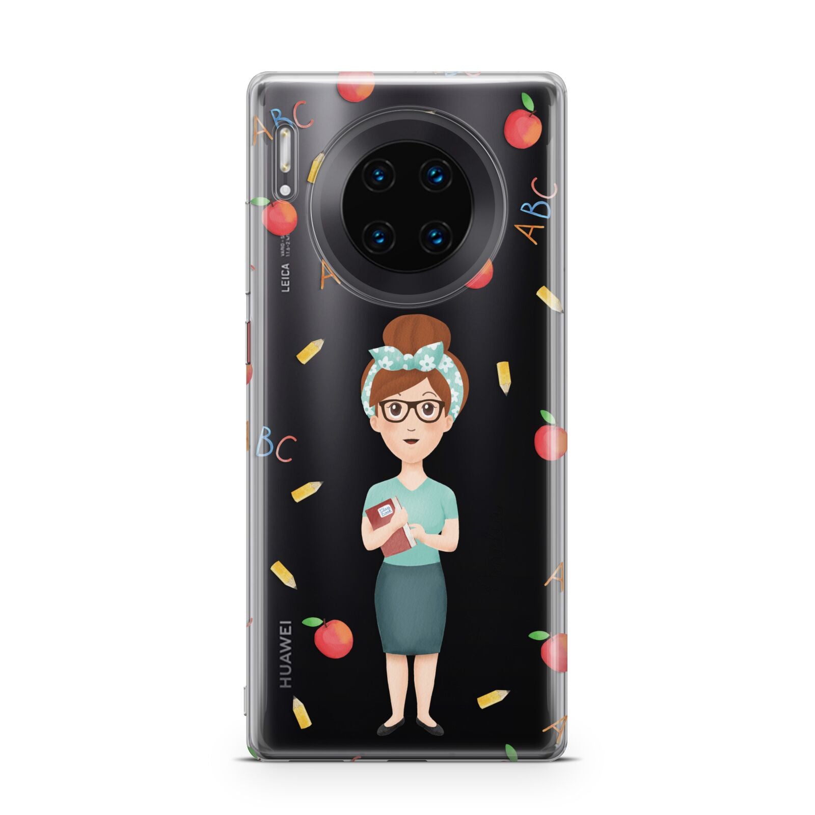 Personalised Teacher Cartoon Huawei Mate 30 Pro Phone Case