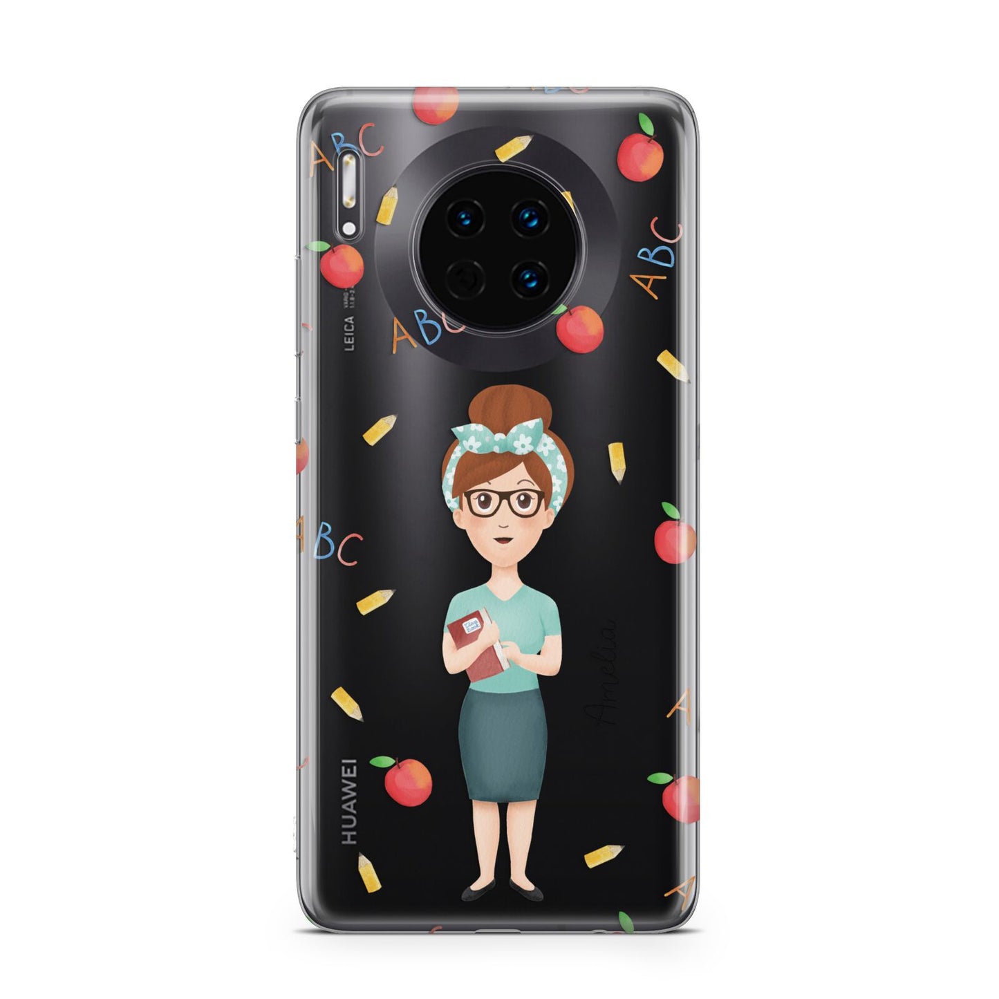 Personalised Teacher Cartoon Huawei Mate 30