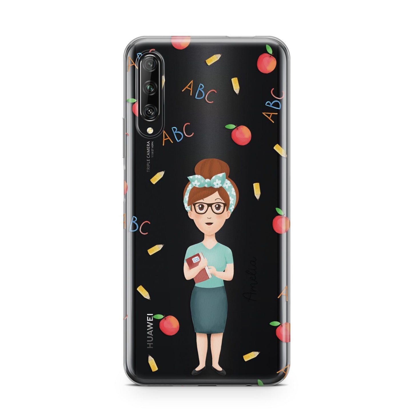 Personalised Teacher Cartoon Huawei P Smart Pro 2019