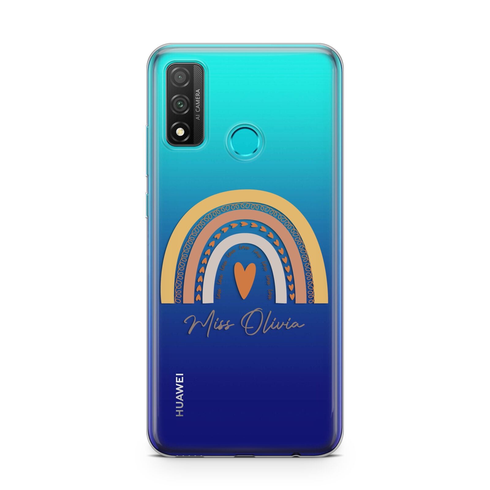 Personalised Teacher Neutral Rainbow Huawei P Smart 2020