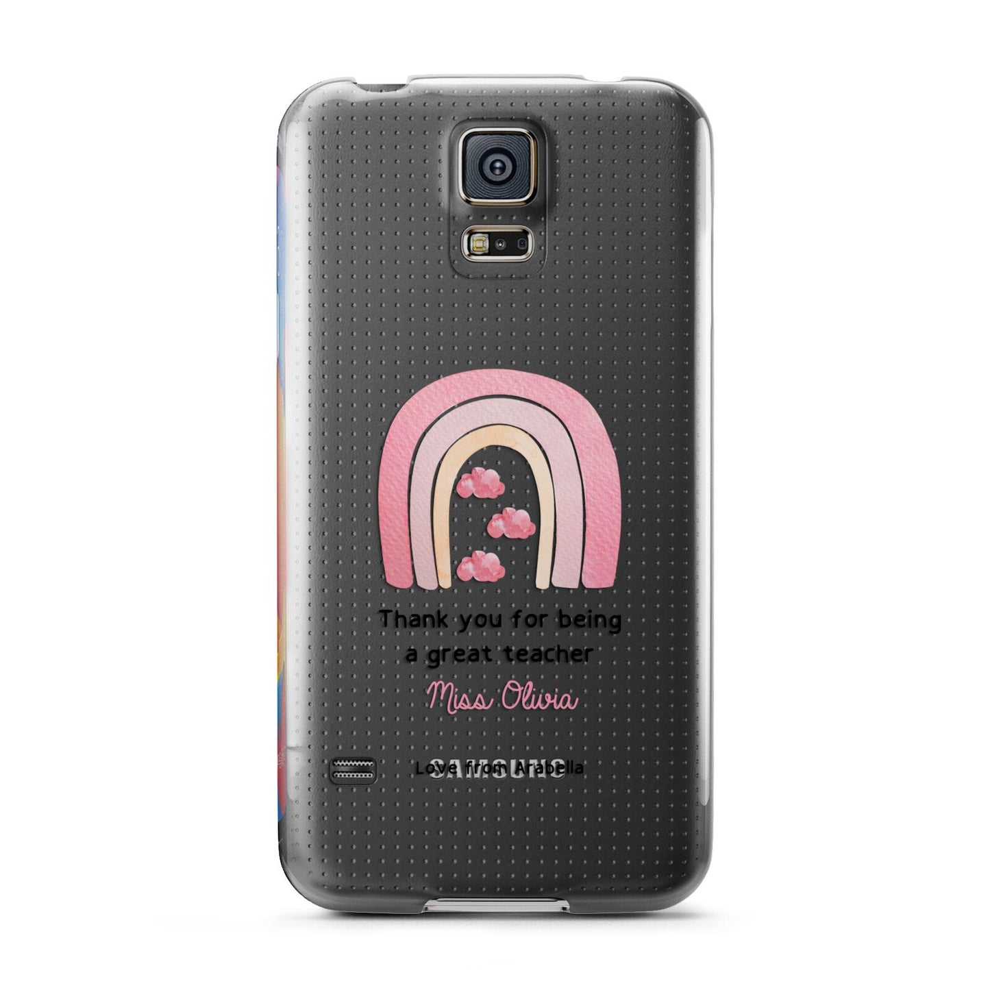 Personalised Teacher Thanks Samsung Galaxy S5 Case