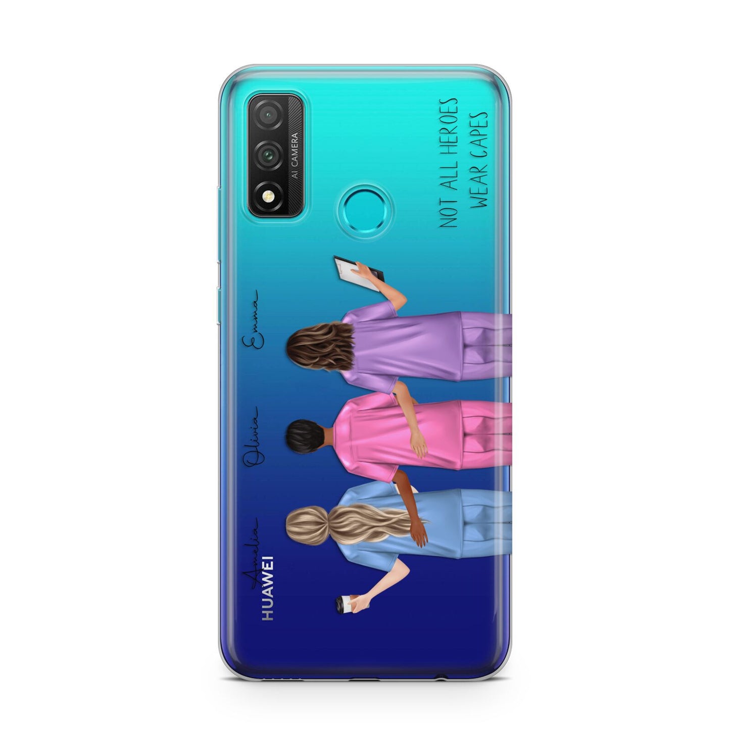 Personalised Three Nurses Huawei P Smart 2020