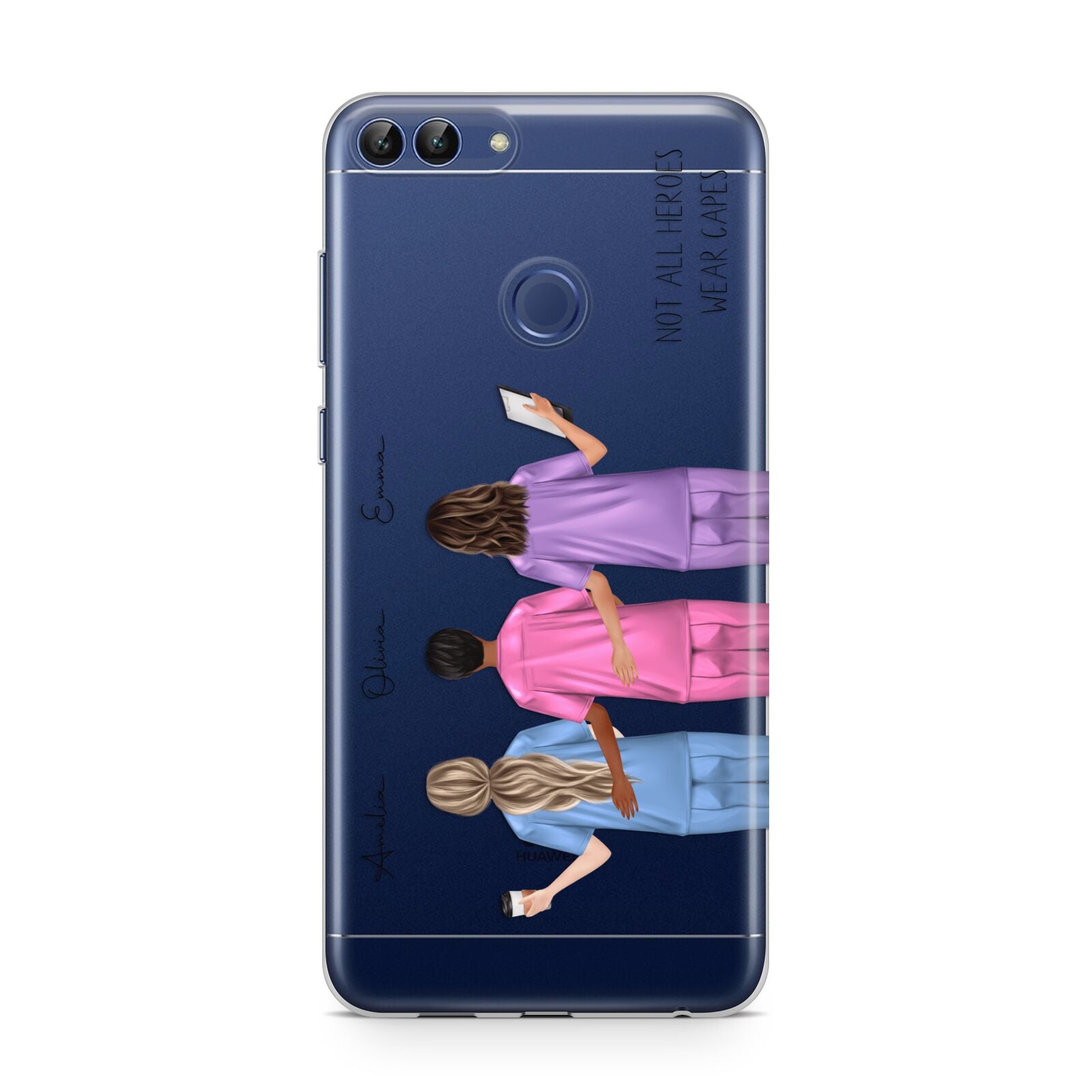 Personalised Three Nurses Huawei P Smart Case