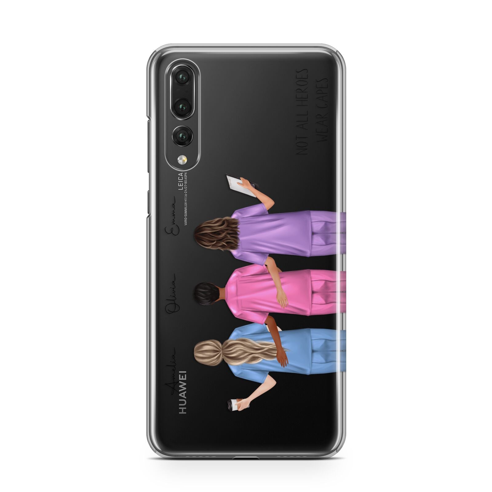 Personalised Three Nurses Huawei P20 Pro Phone Case