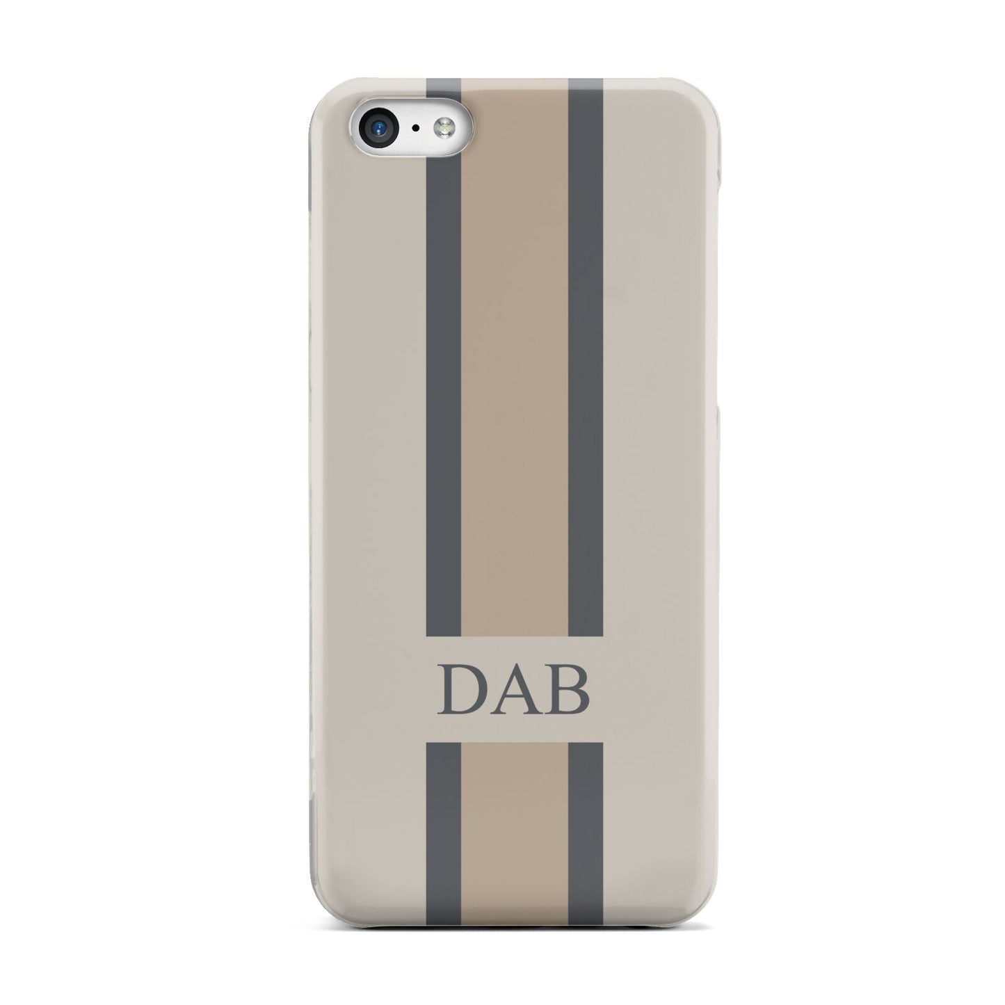 Personalised Three Stripes Apple iPhone 5c Case