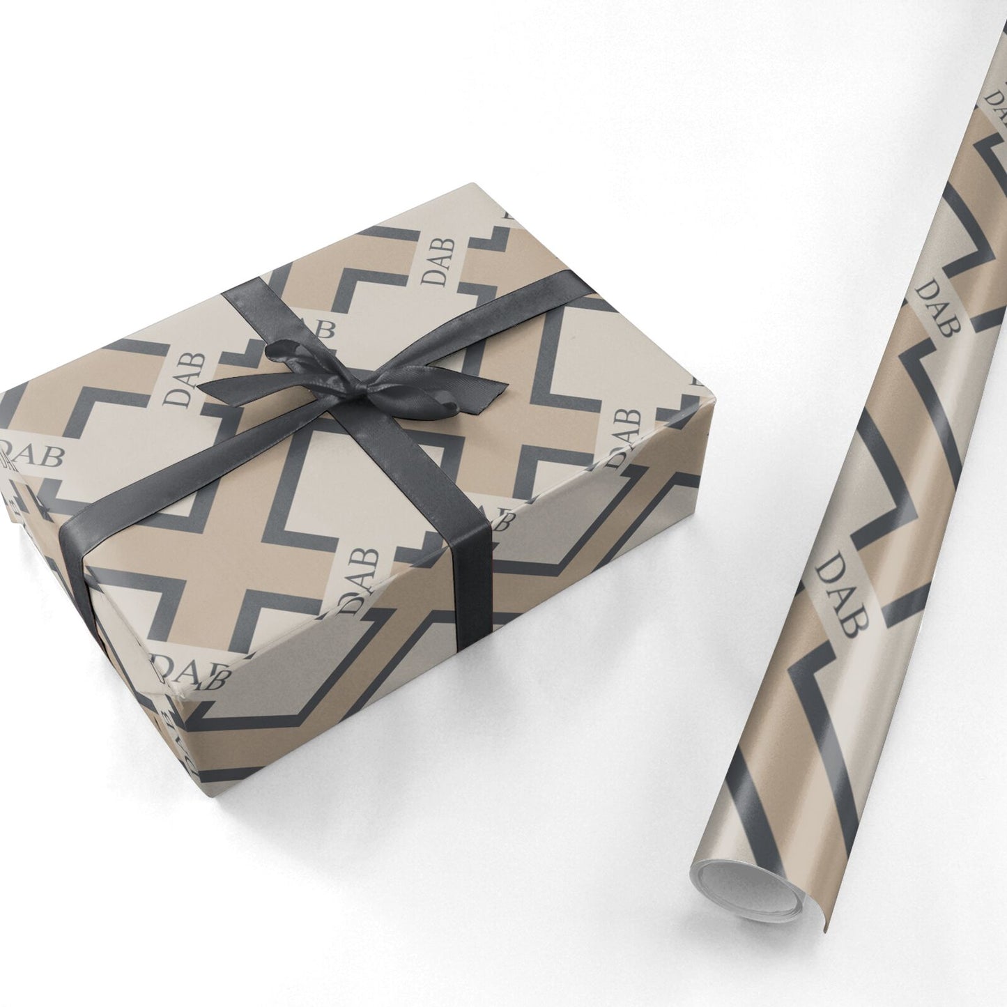 Personalised Three Stripes Personalised Wrapping Paper