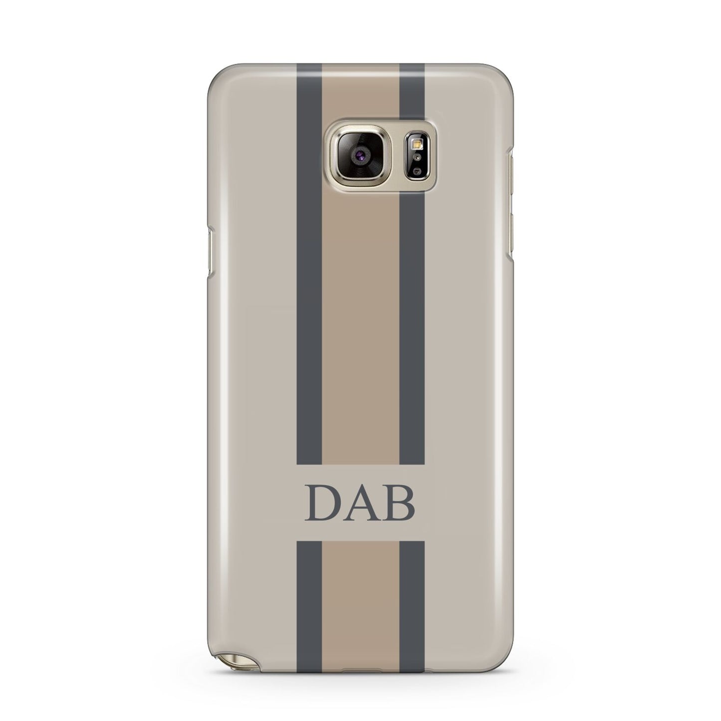 Personalised Three Stripes Samsung Galaxy Note 5 Case