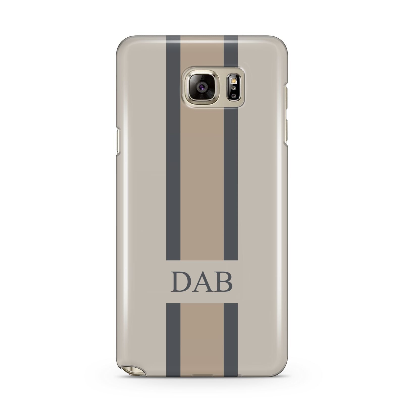 Personalised Three Stripes Samsung Galaxy Note 5 Case