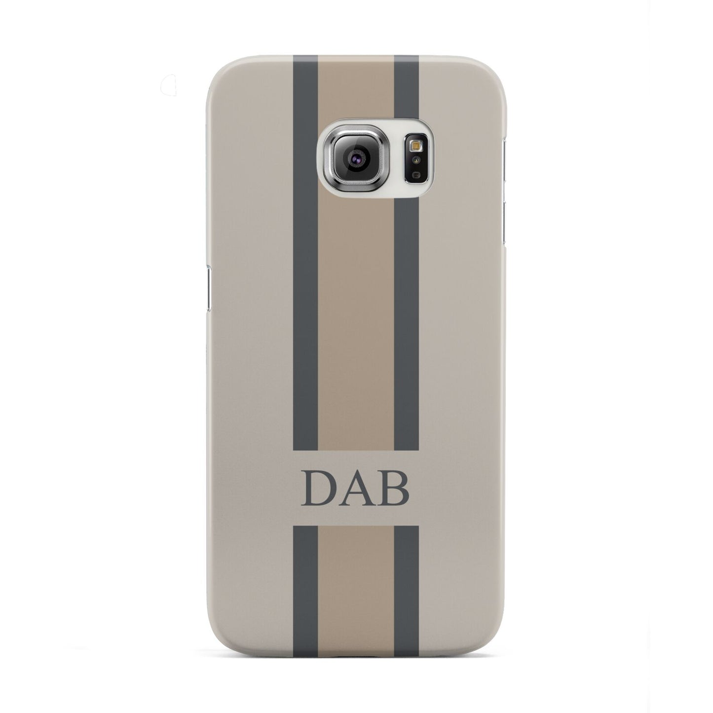 Personalised Three Stripes Samsung Galaxy S6 Edge Case