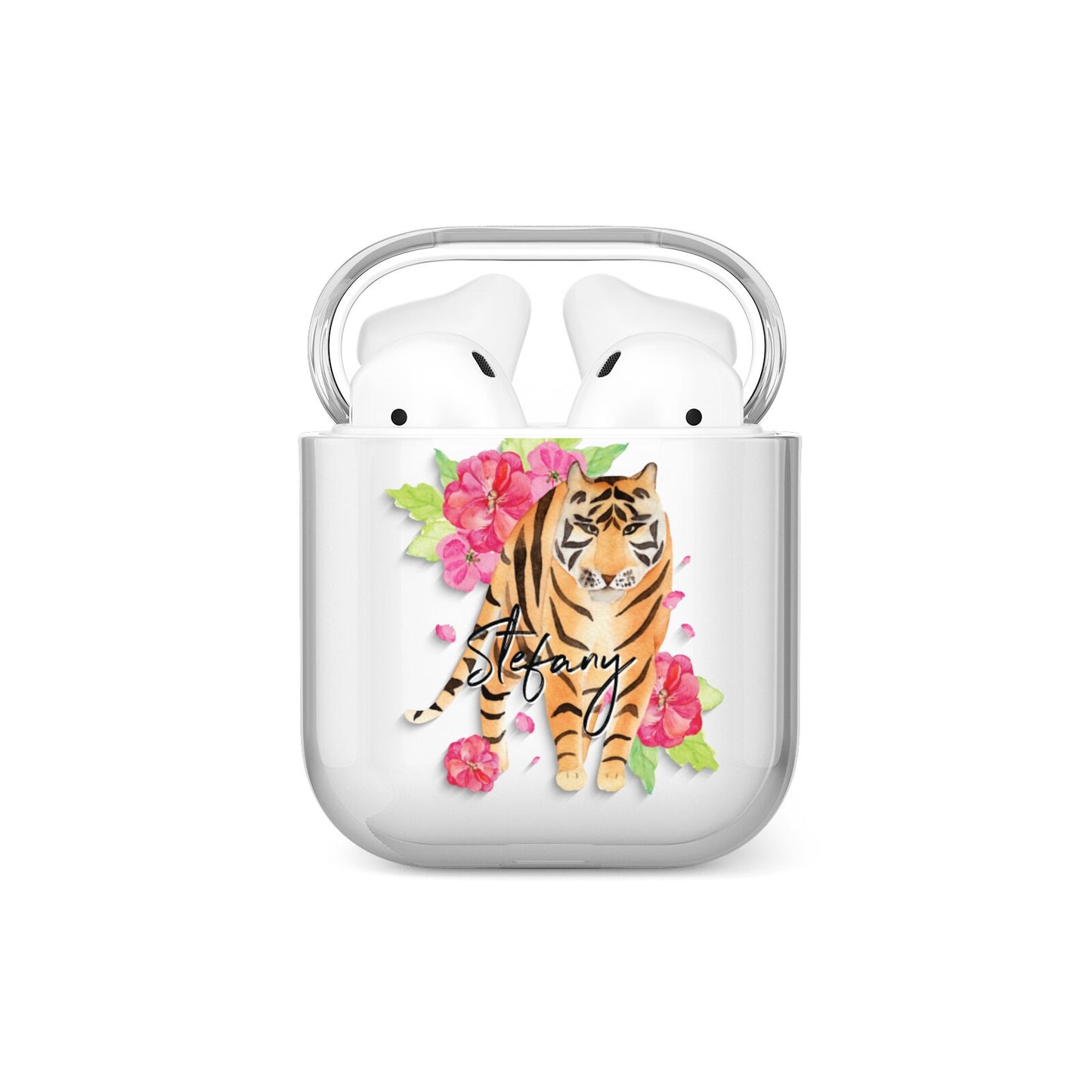 Personalised Tiger AirPods Case