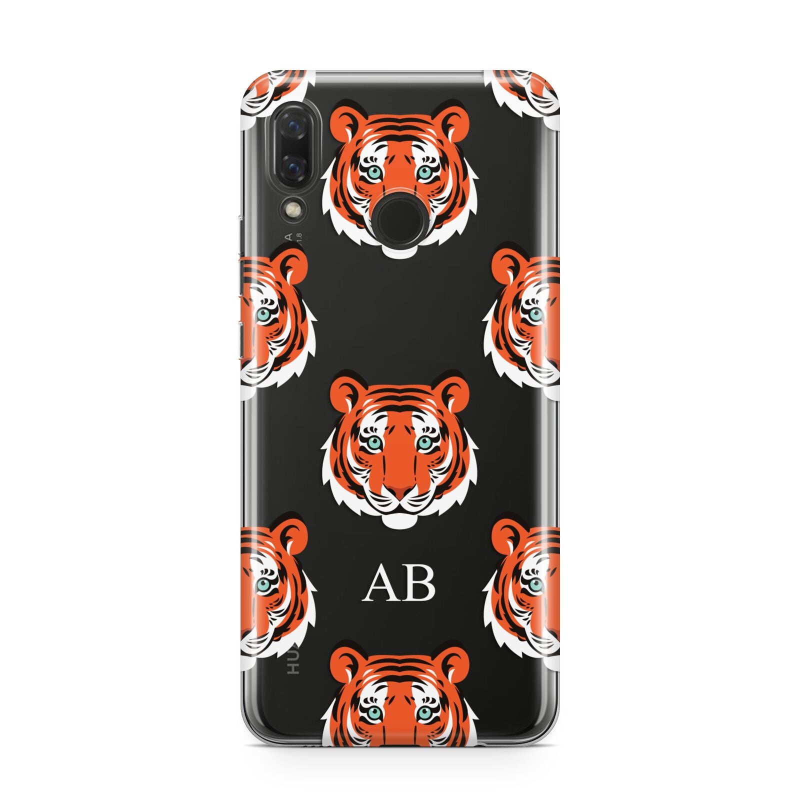 Personalised Tiger Head Huawei Nova 3 Phone Case