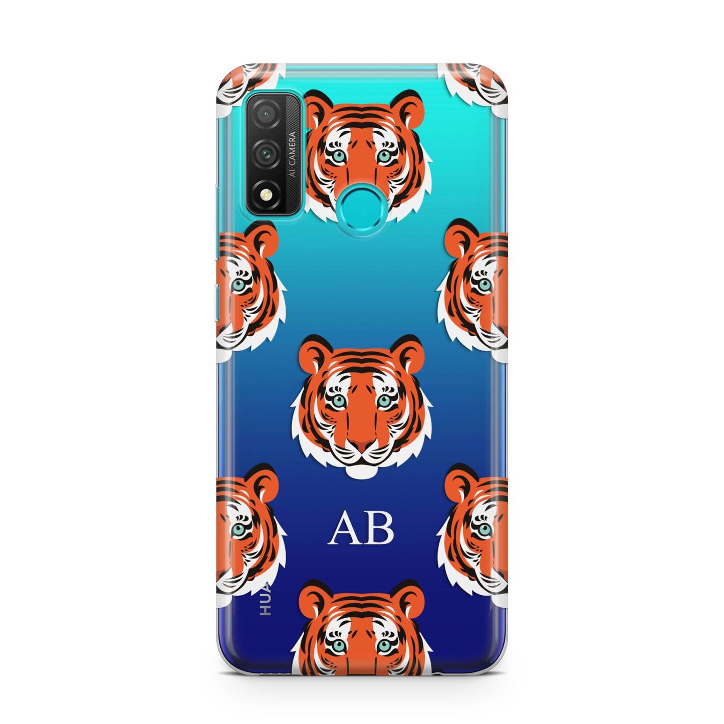 Personalised Tiger Head Huawei P Smart 2020