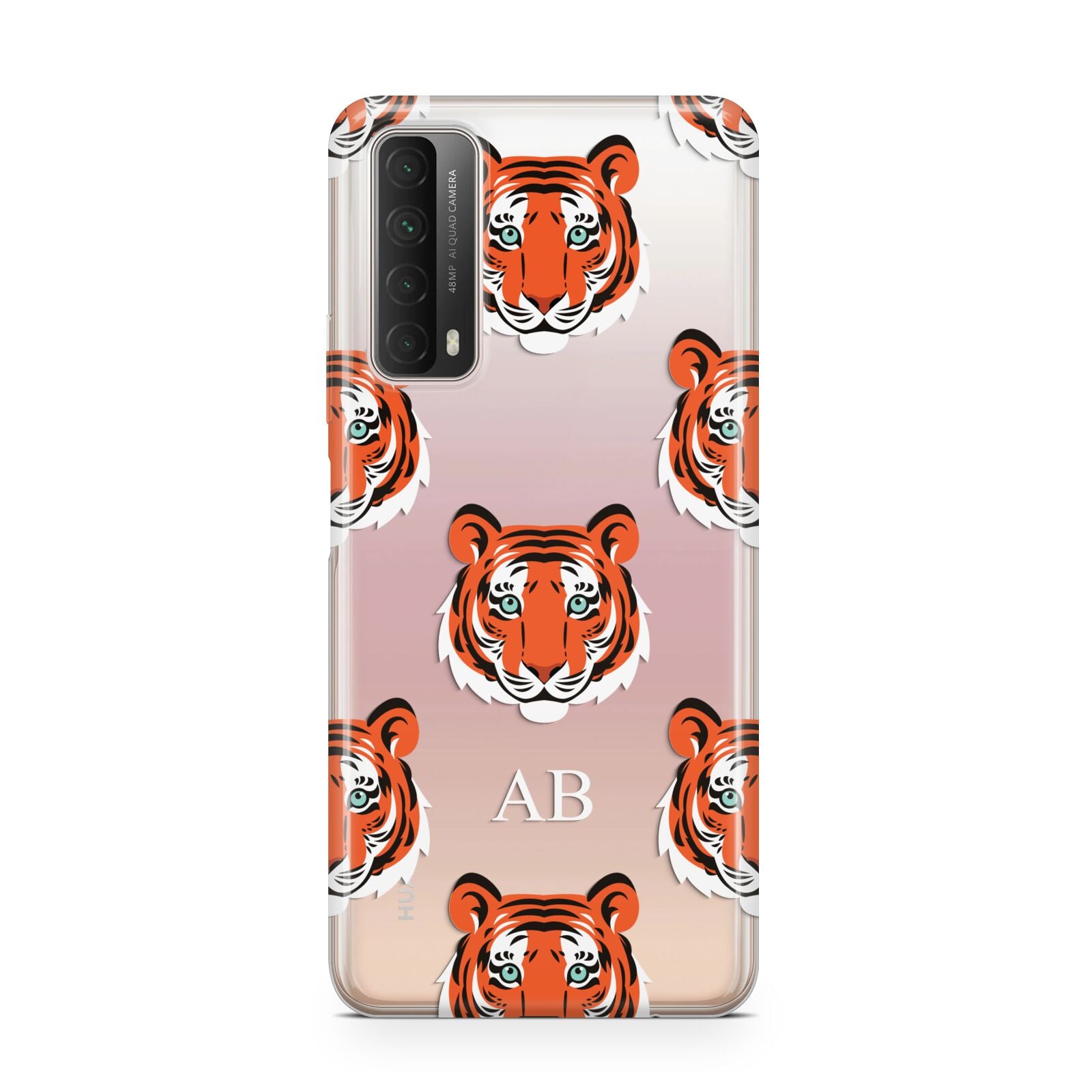 Personalised Tiger Head Huawei P Smart 2021