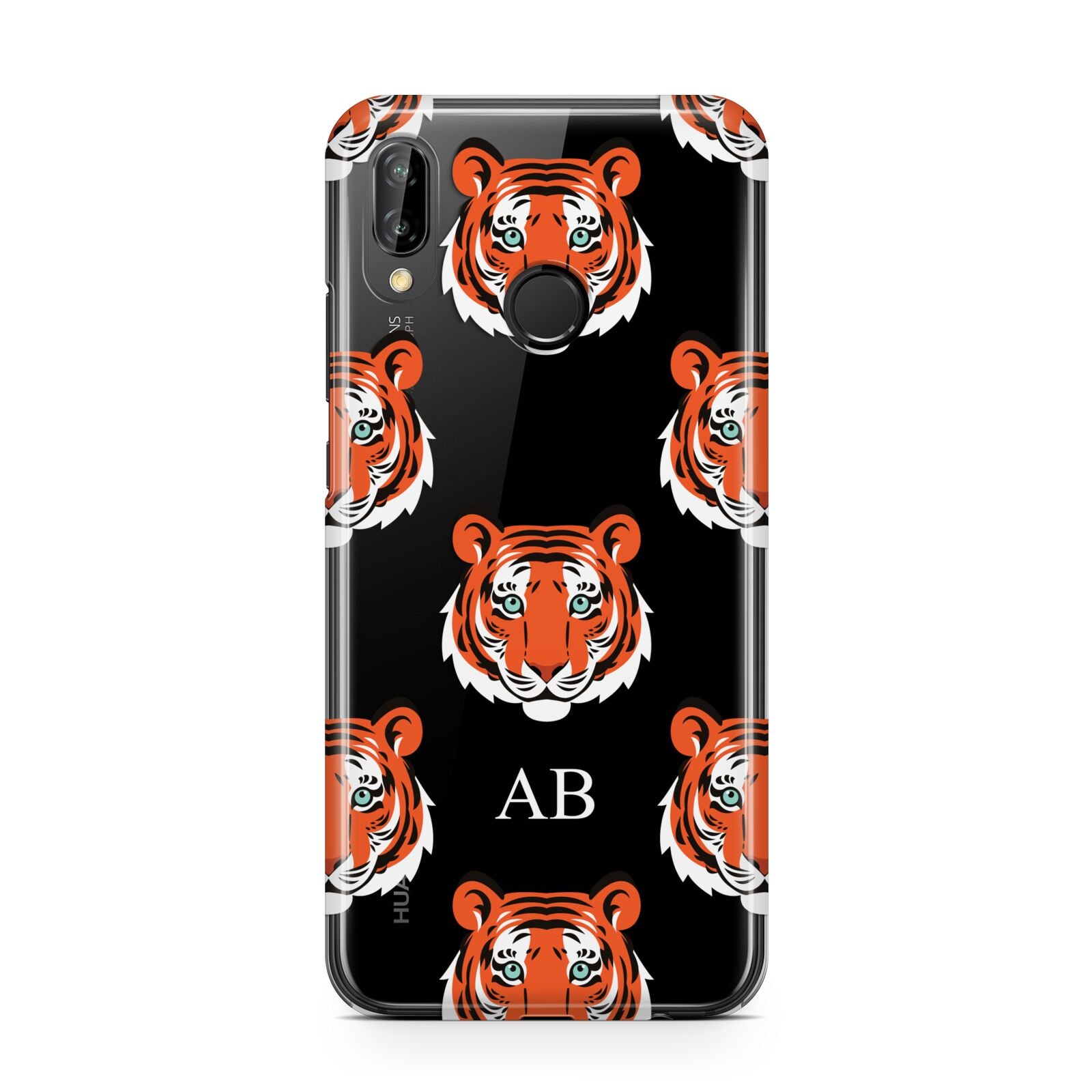 Personalised Tiger Head Huawei P20 Lite Phone Case