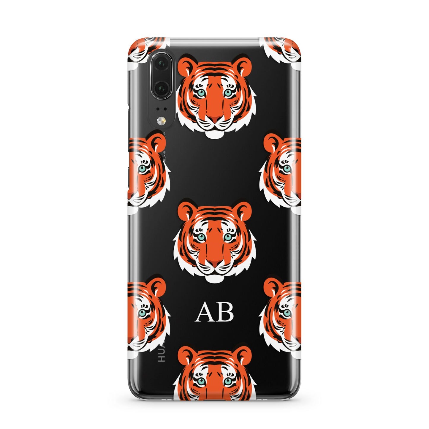 Personalised Tiger Head Huawei P20 Phone Case