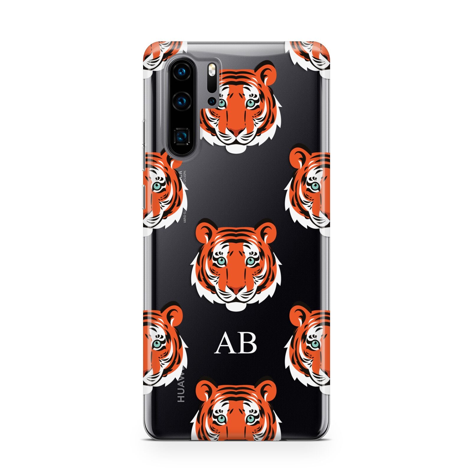 Personalised Tiger Head Huawei P30 Pro Phone Case