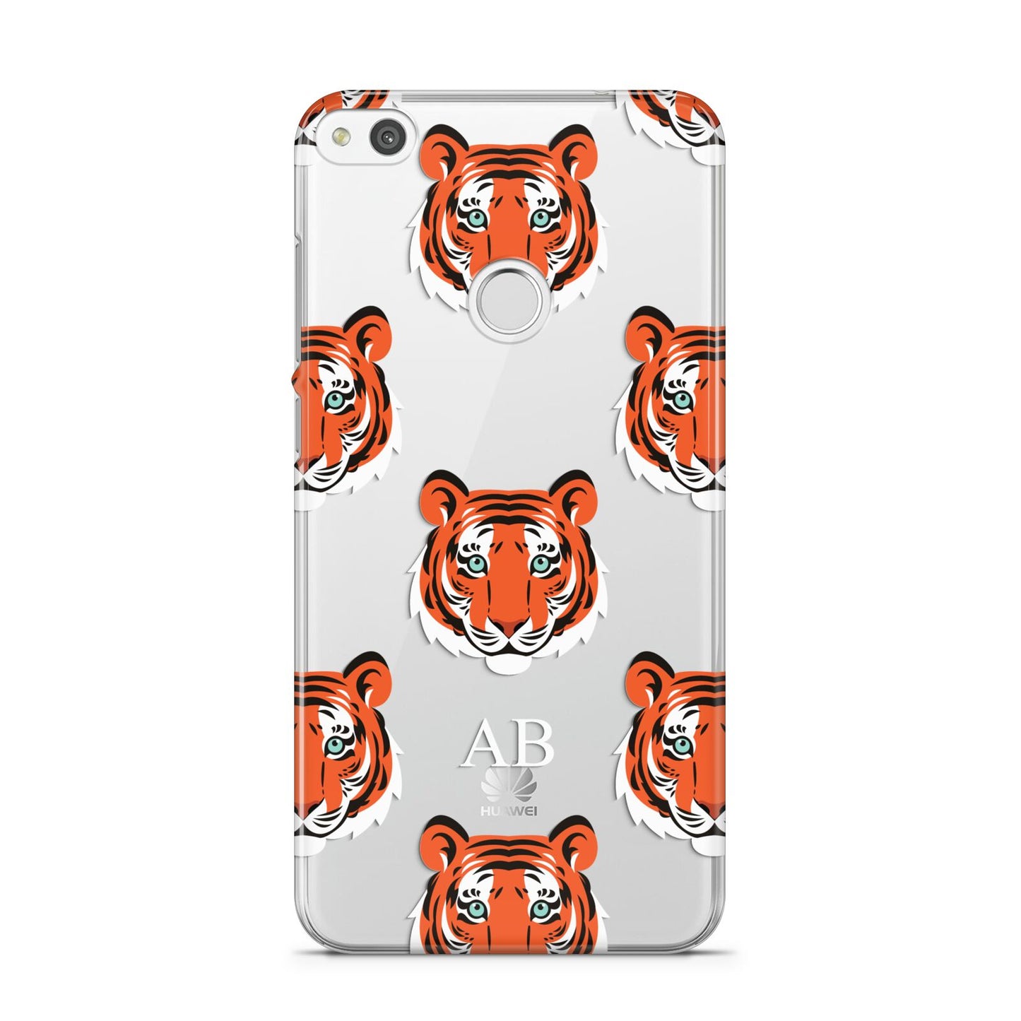 Personalised Tiger Head Huawei P8 Lite Case