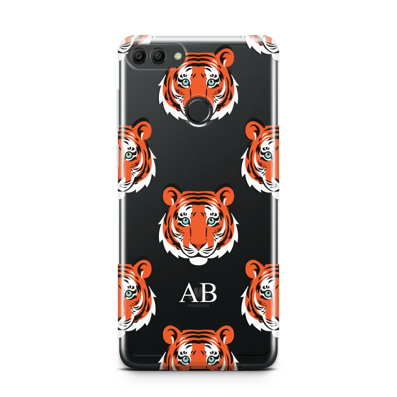 Personalised Tiger Head Huawei Y9 2018