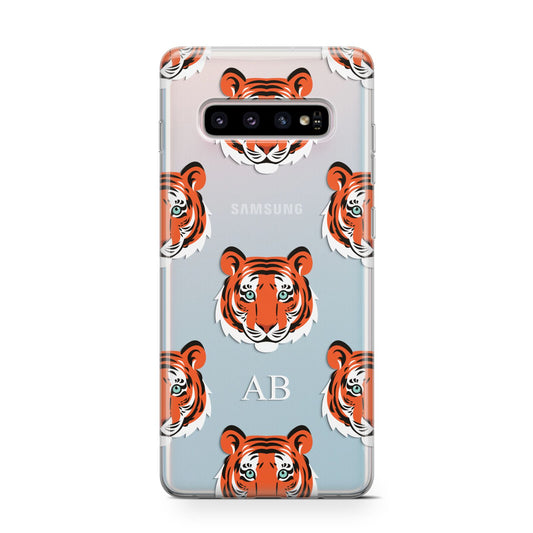 Personalised Tiger Head Protective Samsung Galaxy Case