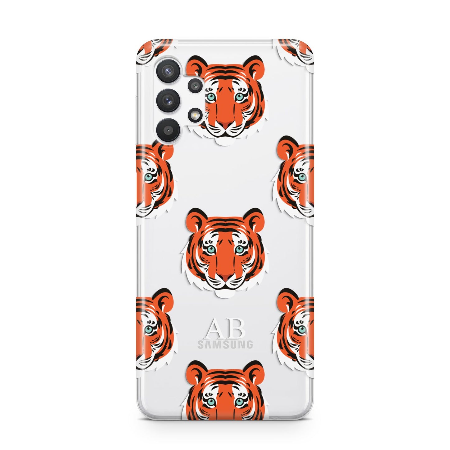 Personalised Tiger Head Samsung A32 5G Case