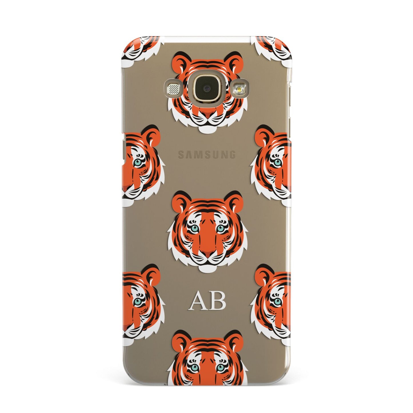 Personalised Tiger Head Samsung Galaxy A8 Case