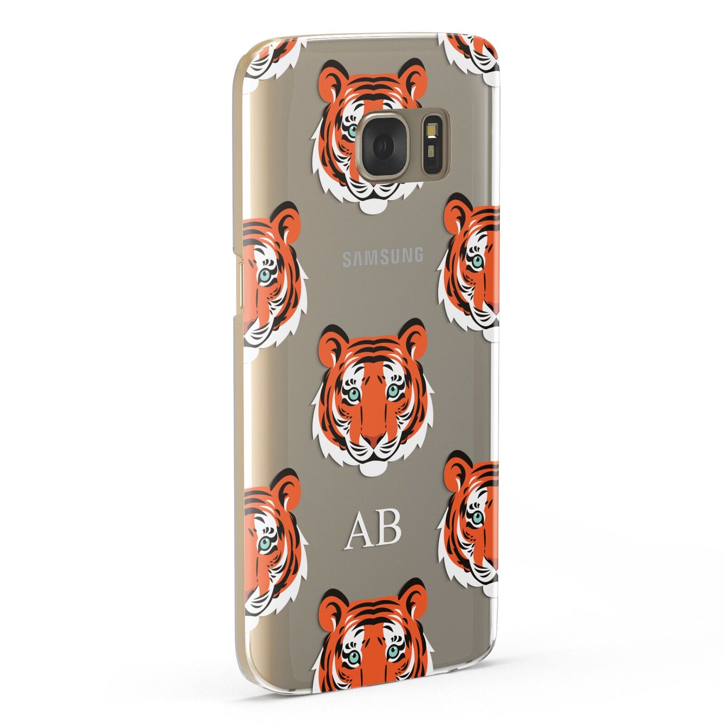 Personalised Tiger Head Samsung Galaxy Case Fourty Five Degrees