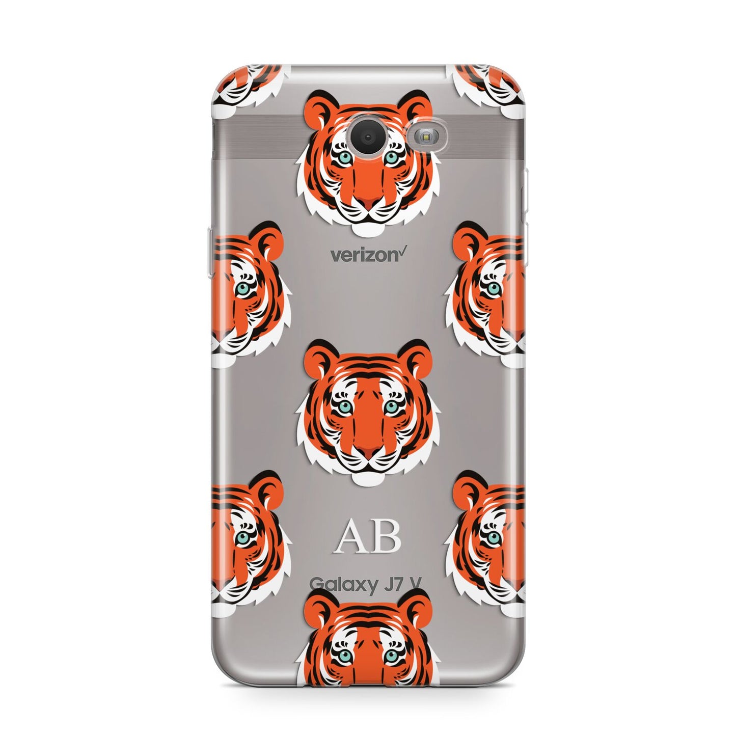 Personalised Tiger Head Samsung Galaxy J7 2017 Case