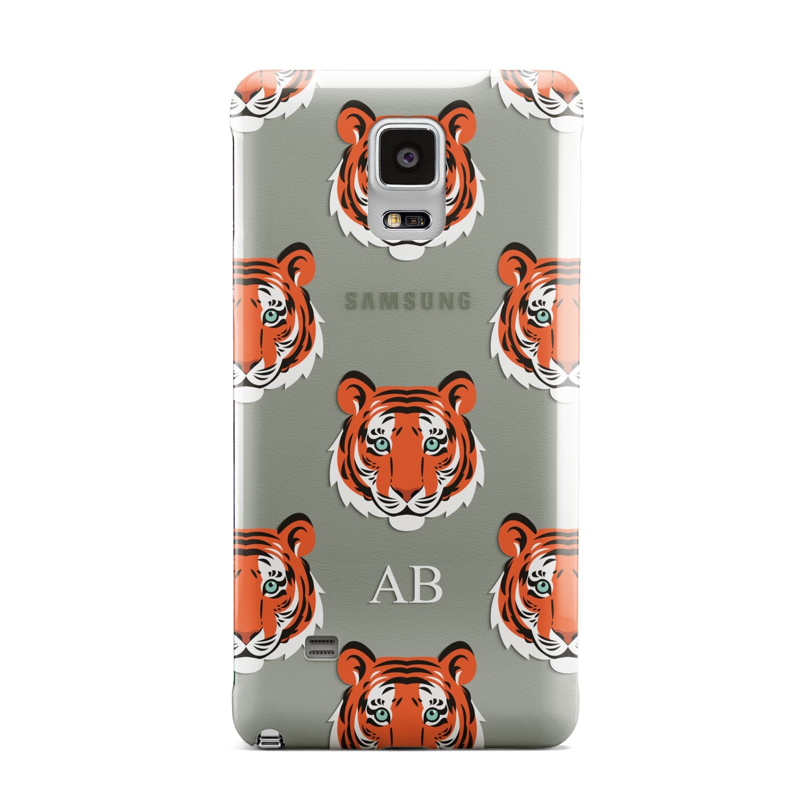 Personalised Tiger Head Samsung Galaxy Note 4 Case