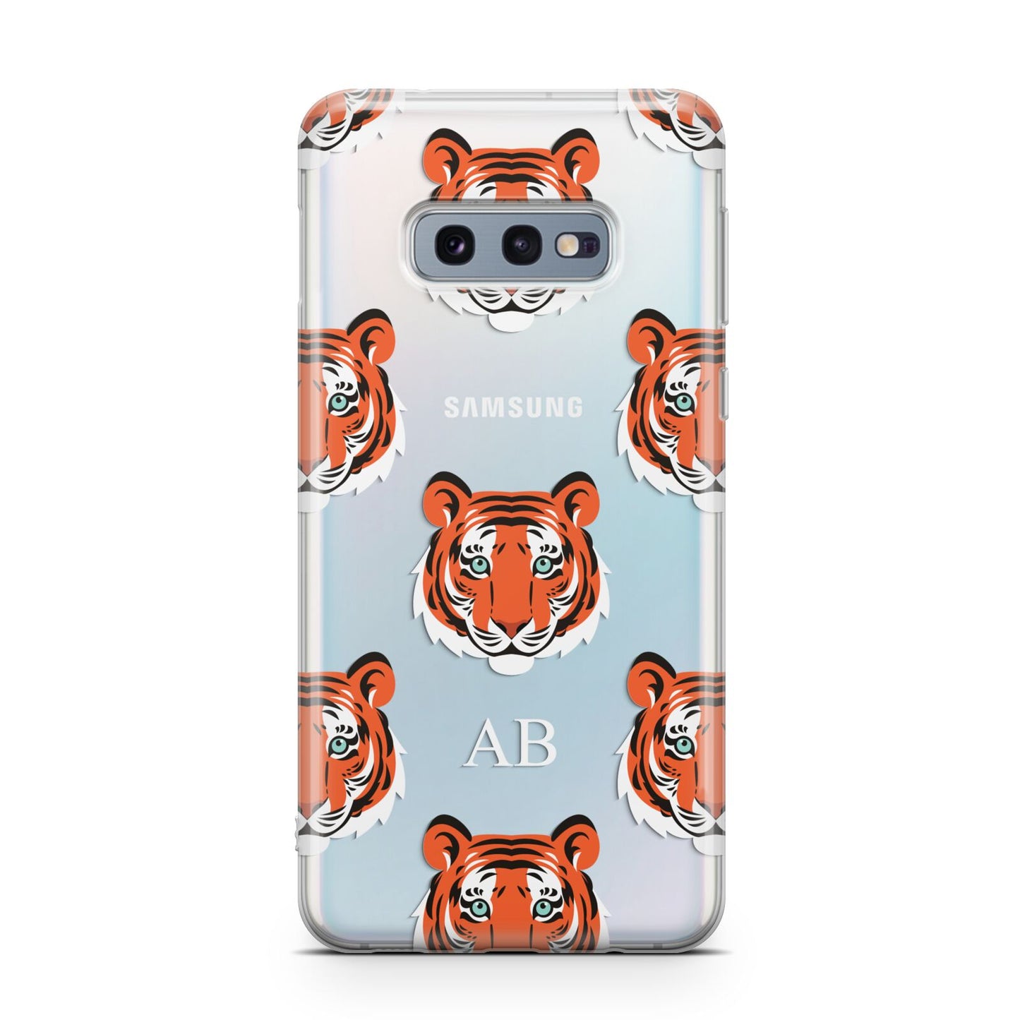 Personalised Tiger Head Samsung Galaxy S10E Case