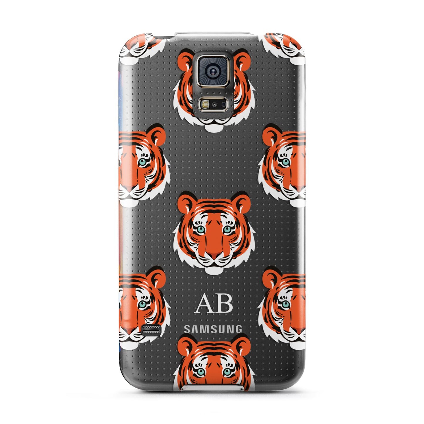 Personalised Tiger Head Samsung Galaxy S5 Case