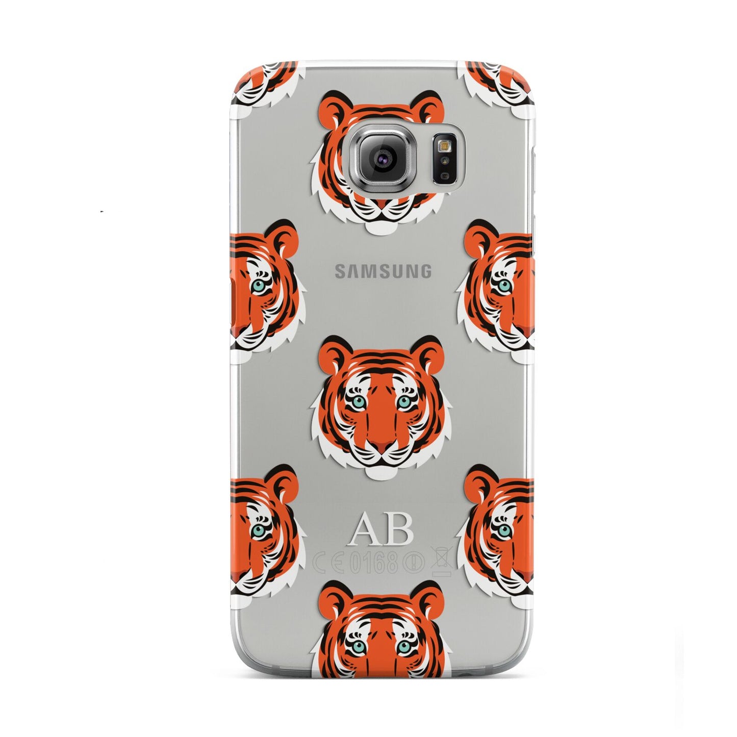 Personalised Tiger Head Samsung Galaxy S6 Case