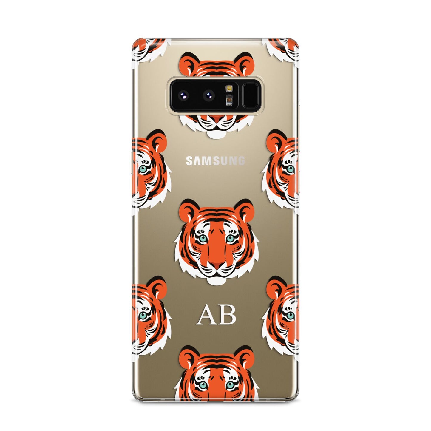 Personalised Tiger Head Samsung Galaxy S8 Case