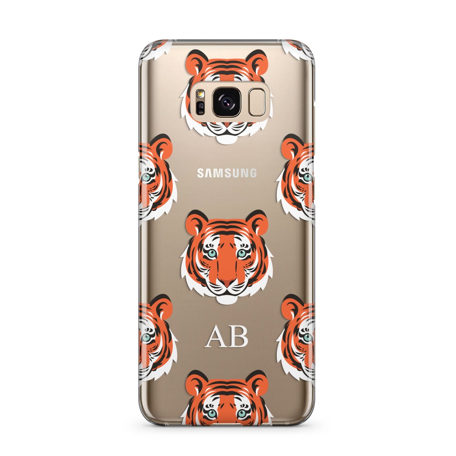 Personalised Tiger Head Samsung Galaxy S8 Plus Case