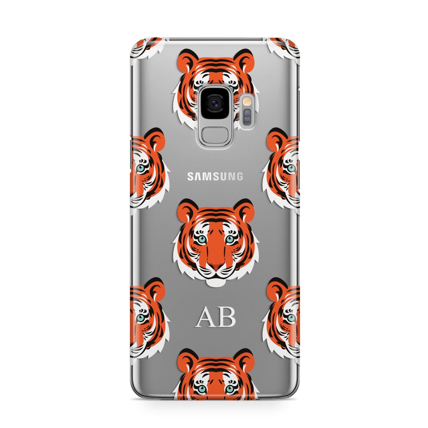 Personalised Tiger Head Samsung Galaxy S9 Case