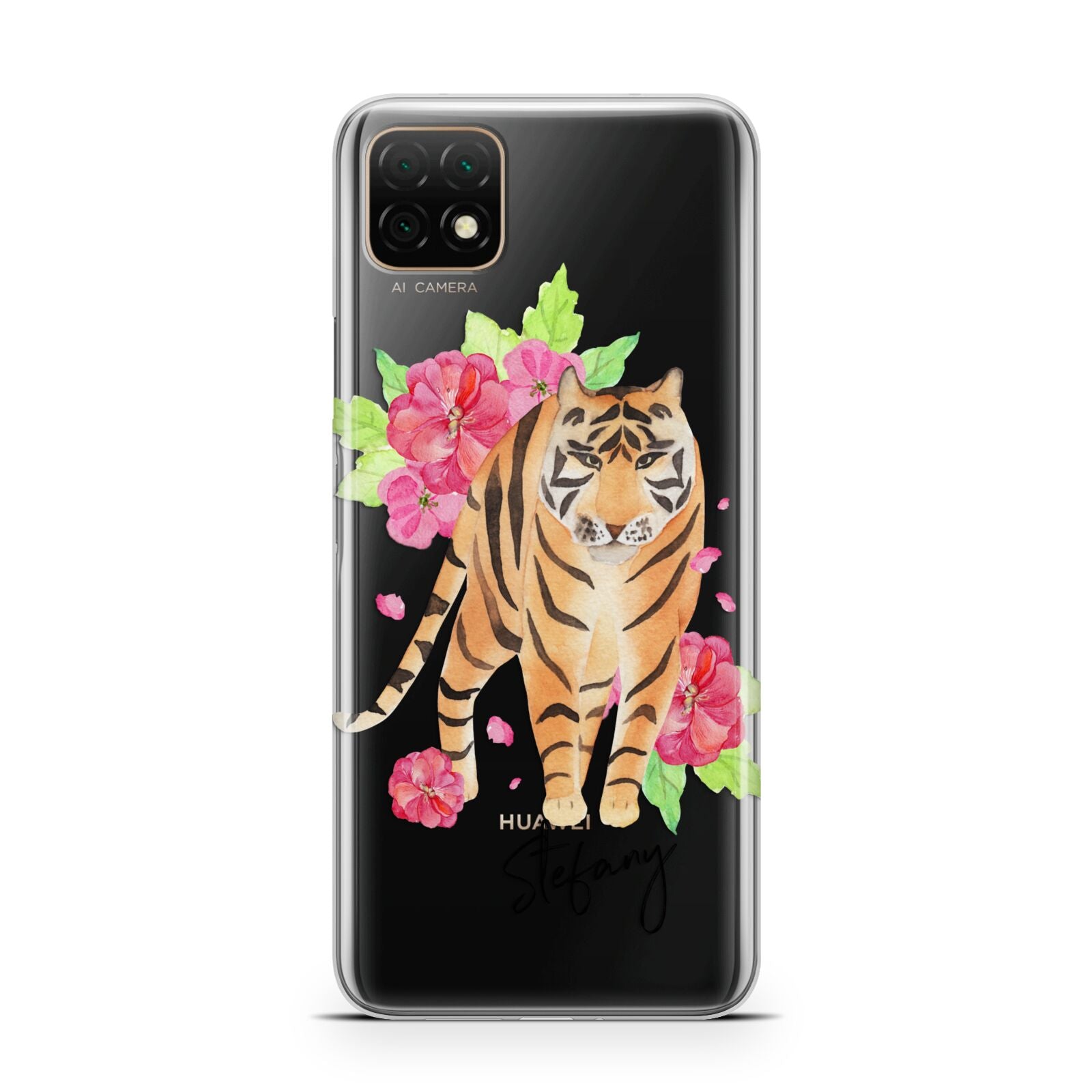 Personalised Tiger Huawei Enjoy 20 Phone Case