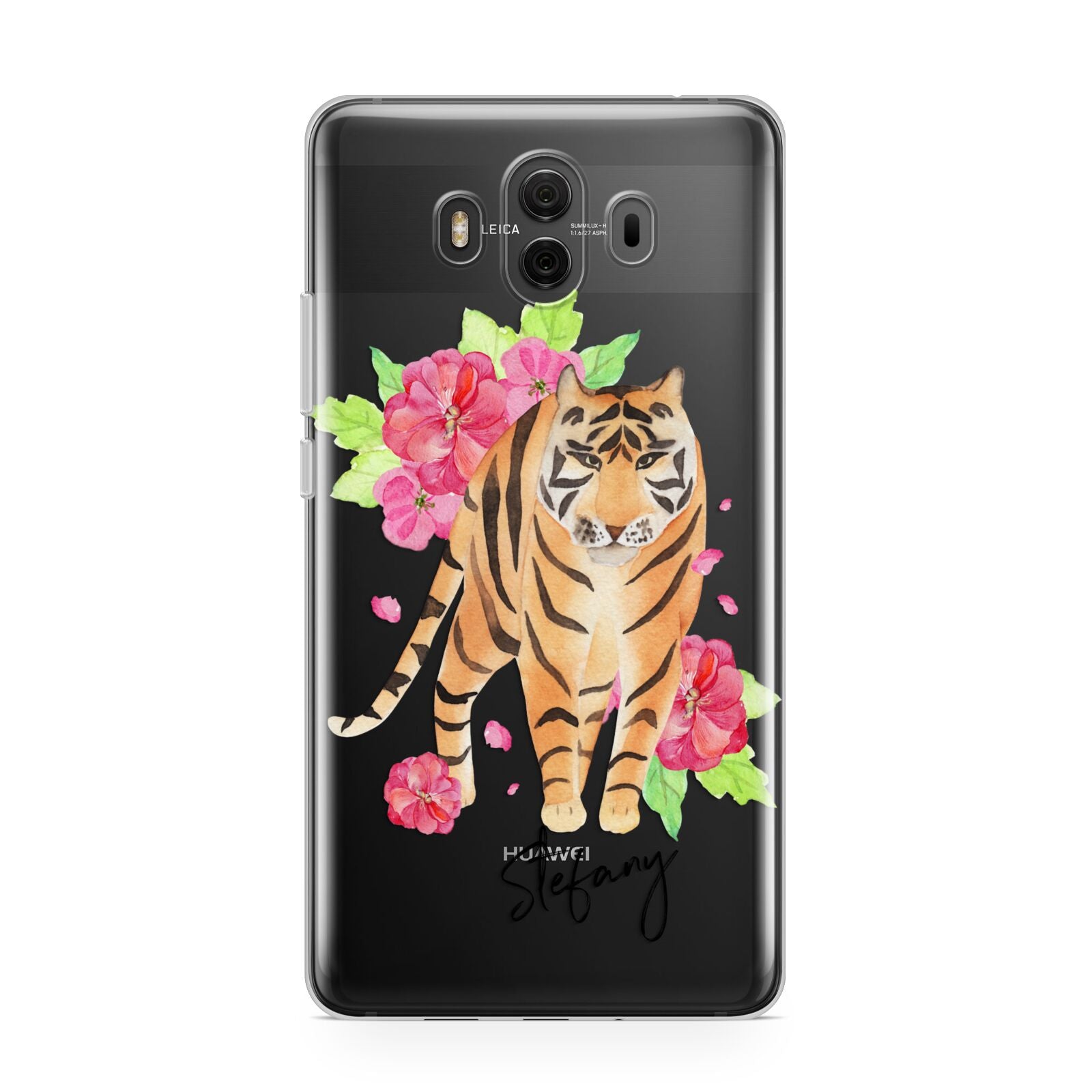 Personalised Tiger Huawei Mate 10 Protective Phone Case