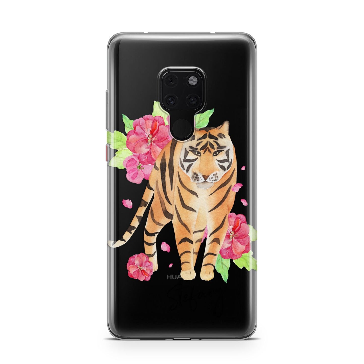 Personalised Tiger Huawei Mate 20 Phone Case