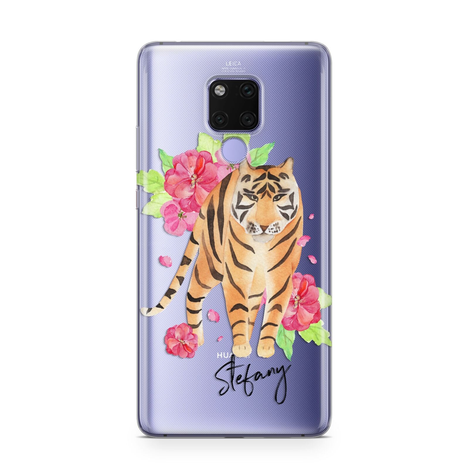 Personalised Tiger Huawei Mate 20X Phone Case