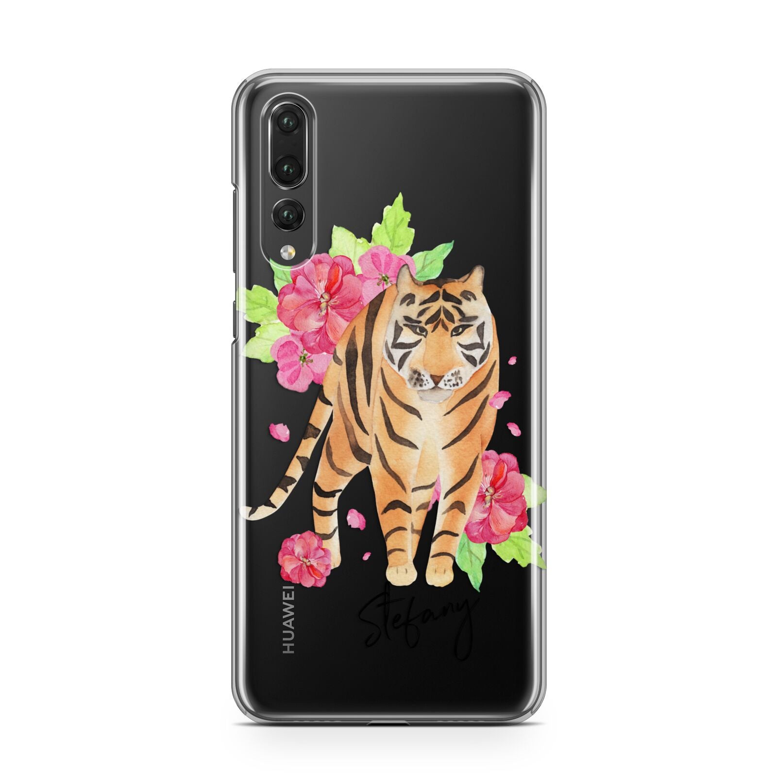 Personalised Tiger Huawei P20 Pro Phone Case