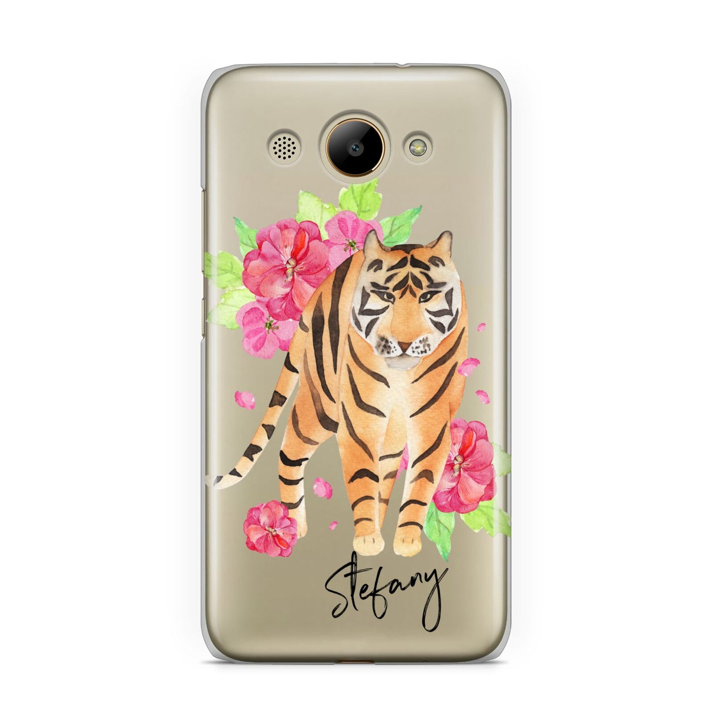 Personalised Tiger Huawei Y3 2017