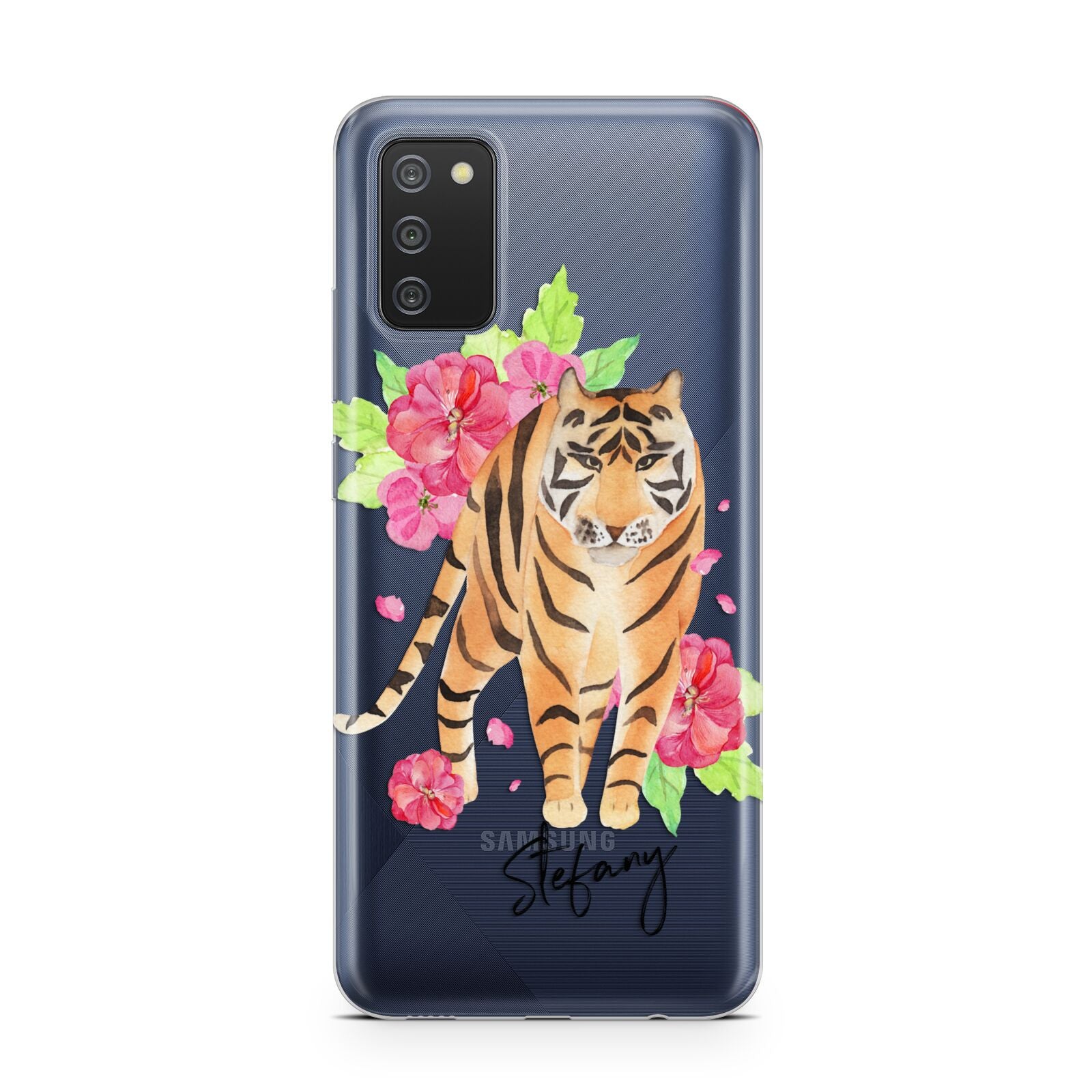 Personalised Tiger Samsung A02s Case