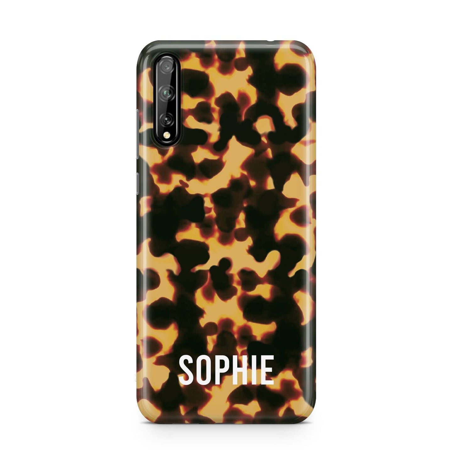 Personalised Tortoise Shell Pattern Huawei Enjoy 10s Phone Case